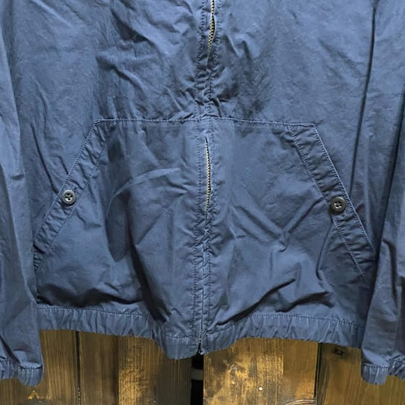 VTG POLO Ralph Lauren Bomber Jacket Navy Embroidered Logo Patch Kids L 16/18 - Picture 11 of 15